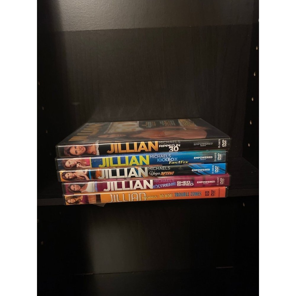Jillian Michael’s lot of 5 dvds workout